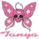 Tanya Butterfly Skull