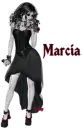 Woman in Black Dress