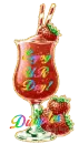 Strawberry Glass - Enjoy your Day!, Dimples