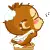 taking bath.
