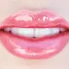 pink lips