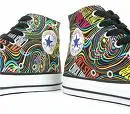 Colour Swirl Converse