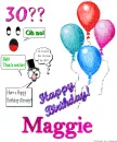 Maggie-Happy 30th