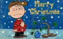 Charlie Brown Christmas (glitter)- Merry Christmas