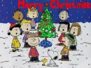 Charlie Brown Christmas (glitter)- Merry Christmas