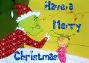The Grinch & Cindy Lou Who (glitter)- Have a Merry Christmas