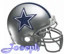 Cowboys Reg Helmet with Name