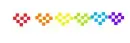 Pixel Heart Banner/Divider