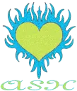 Ash Flaming Heart