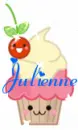 Julienne cupcake