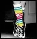 rainbow socks
