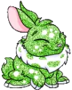 cybunny with speckles
