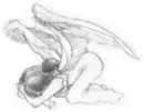 angel crying