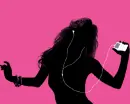 a girl dancing