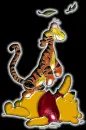 tigger jumped on pooh
