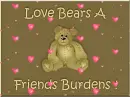 Love Bears a Friends Burden