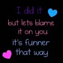 blame