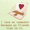 i luv my computer 