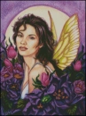 FAIRY--PURPLE FLOWERS