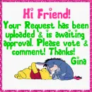 Pooh & Eeyore (glitter boarder)- Your Request