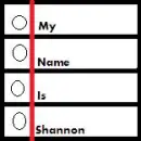 Name Shannon Notebook