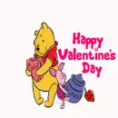 Pooh & Piglet- Happy Valentine's Day