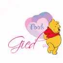 Pooh with Heart- Gied