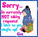 Eeyore on Blocks (with glitter & sparkles)- No Request
