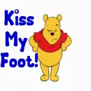 Angry Pooh- Kiss My Foot!