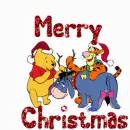 Pooh, Tigger & Eeyore Christmas- Merry Christmas
