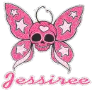 Jessiree Butterfly Skull
