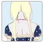 blond hair