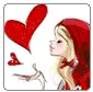 red hearts