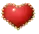Little read heart