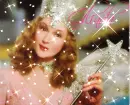 Glinda the Good Witch (Wizard of Oz) with sparkles- Glinda