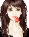 GIRL EATING STRAWBERRY