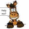 Help me up horse