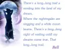 The long trail!