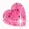 pink heart diamond