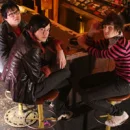 the pink spiders