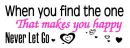 never let go