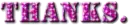 A thanks image