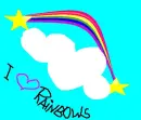 i love rainbows