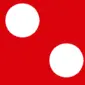 red polka dots