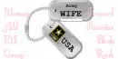 Army Wife Dog Tags Contact Table
