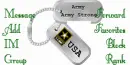 Army Dog Tags Contact Table
