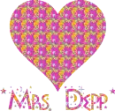 groovy hippie heart (mrs. depp)