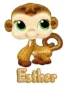 littlest petshop monkey esther