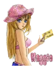 summer girl, Maggie