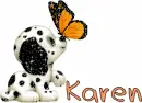 Karen-Dalmation pup